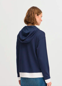 Tullas Hooded Top - Navy