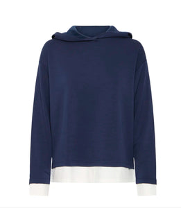 Tullas Hooded Top - Navy