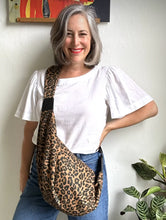 Load image into Gallery viewer, Sixton Leopard Sling Bag - Large
