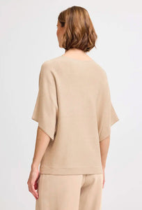 Morla Short Sleeve Neck - Hummus