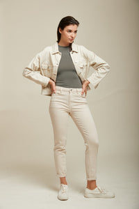 Boyfriend Toxik Jeans - Beige