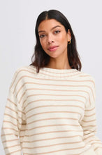 Load image into Gallery viewer, Nagla Stripe Jumper - Beige
