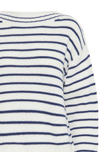 Load image into Gallery viewer, Nagla Stripe Jumper - Navy
