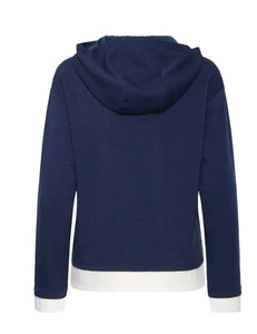 Tullas Hooded Top - Navy