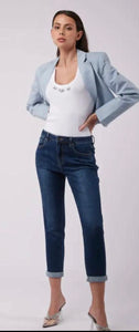 Boyfriend Toxik Jeans - Dark Wash